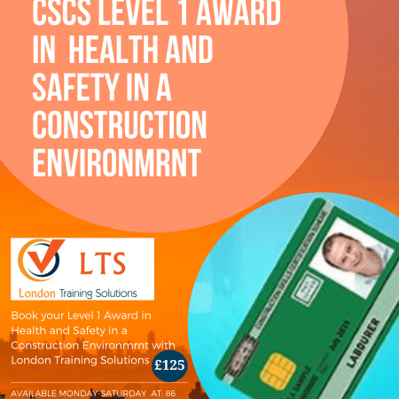 CSCS Level 1 Award In Health and Safety in a Construction Environment